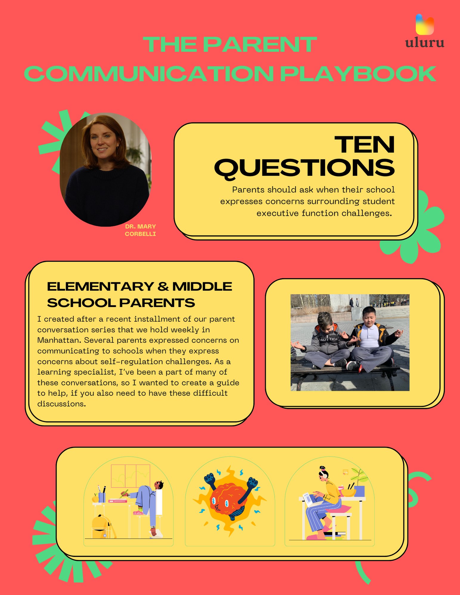 Creative Yellow Green Colorful Monthly Newsletter